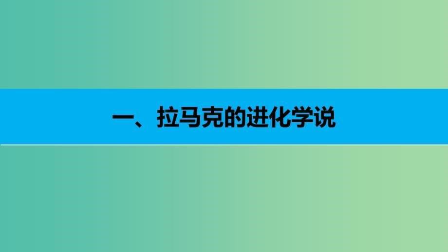 高中生物 7.1 现代生物进化理论的由来课件 新人教版必修2.ppt_第5页