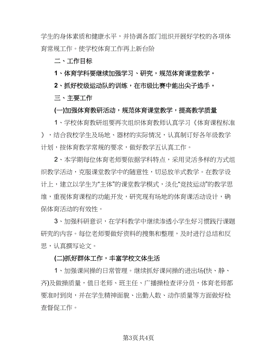 小学体育教师年度工作计划（三篇）.doc_第3页