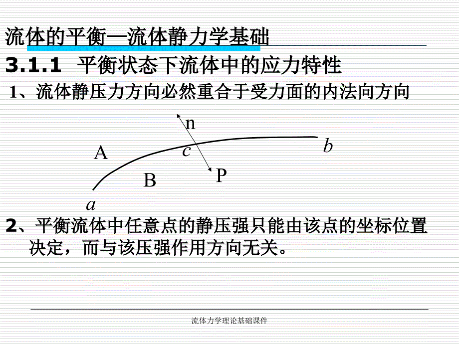 流体力学理论基础课件_第2页