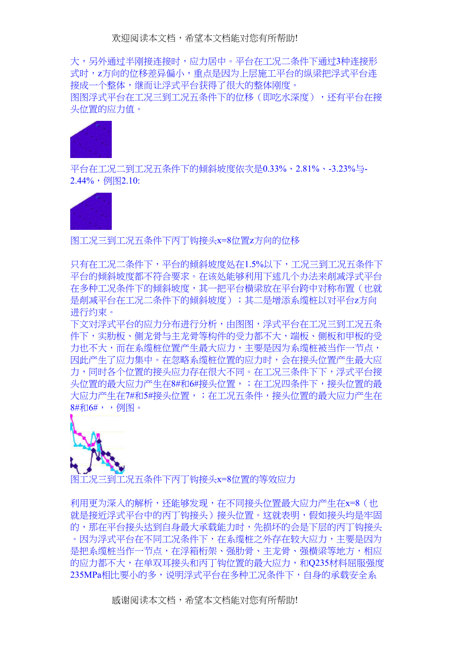 式施工平台的有限元静力专题分析1)_第4页