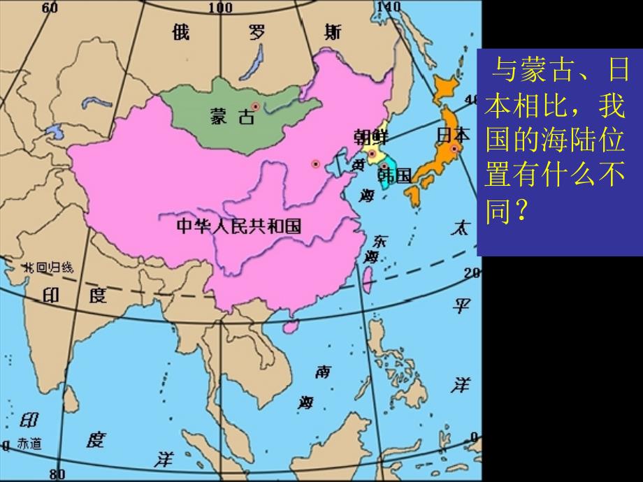 新人教版八年级地理上册第一章从世界看中国复习PPT课件_第4页