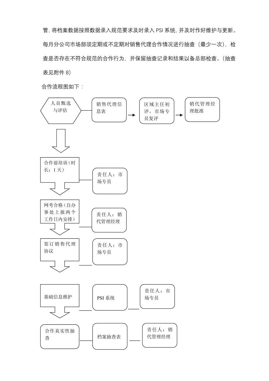 天音通信销售代理管理规定_第5页