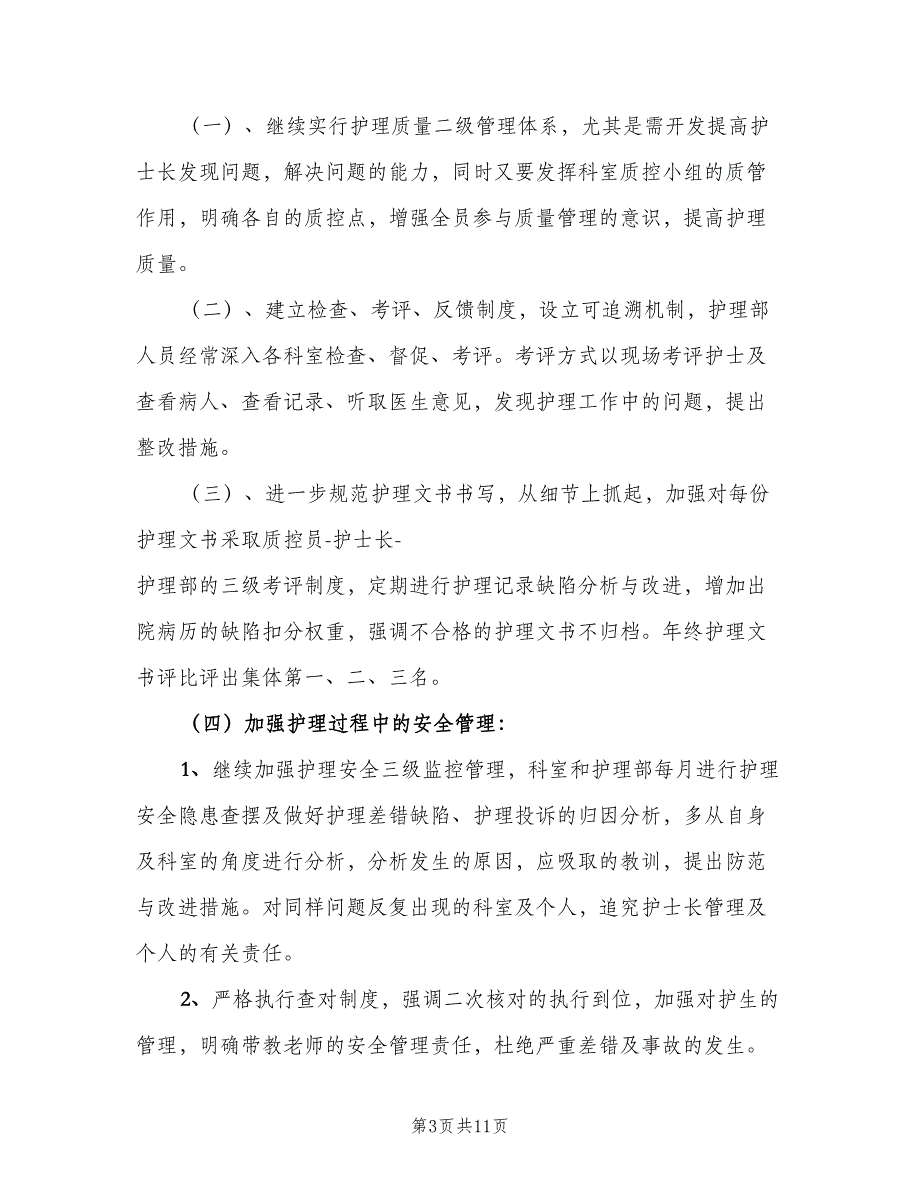 医院护理的工作计划参考模板（三篇）.doc_第3页