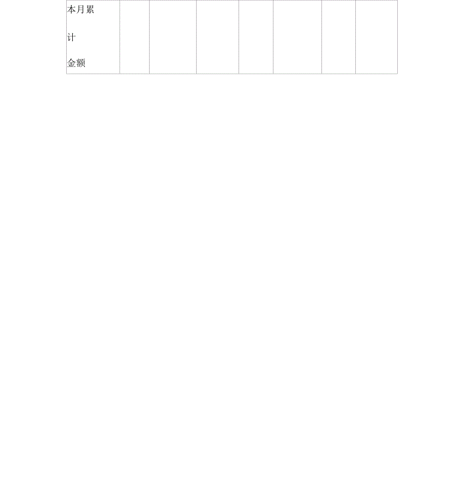 公司制造月统计报表_第2页