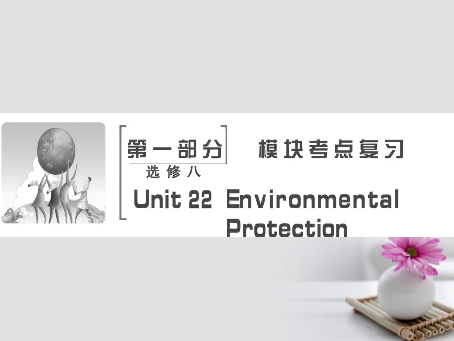 2018版高考英语大一轮复习 第1部分 模块考点复习 Unit 22 Environmental Protection课件 北师大版选修8_第2页