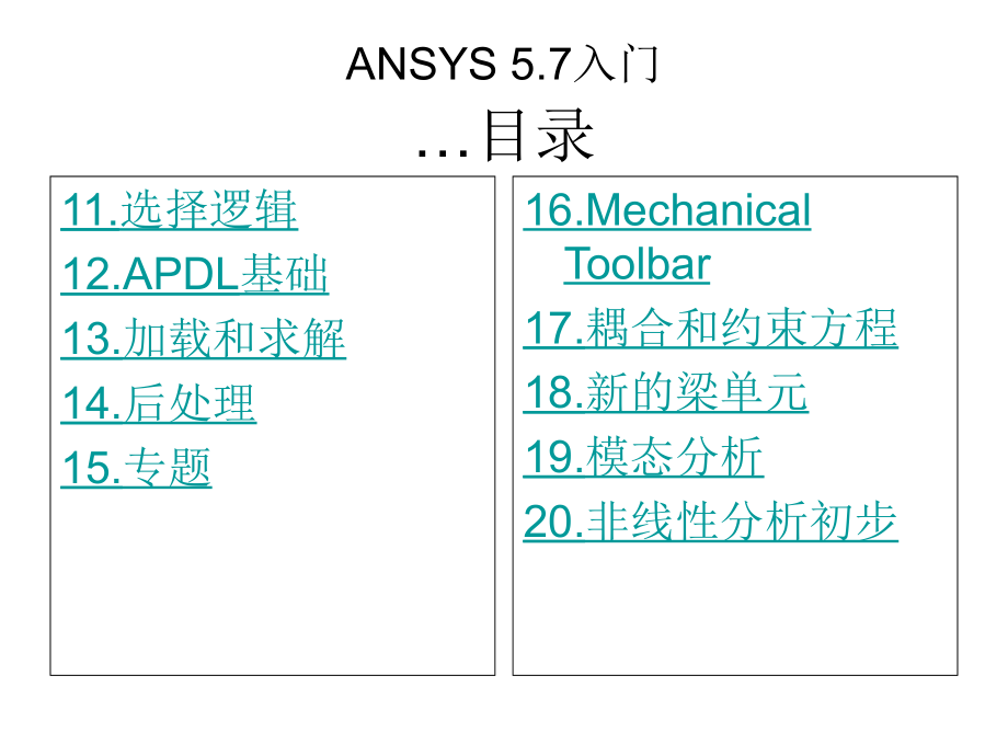 ANSYS5.7入门教程01_第3页