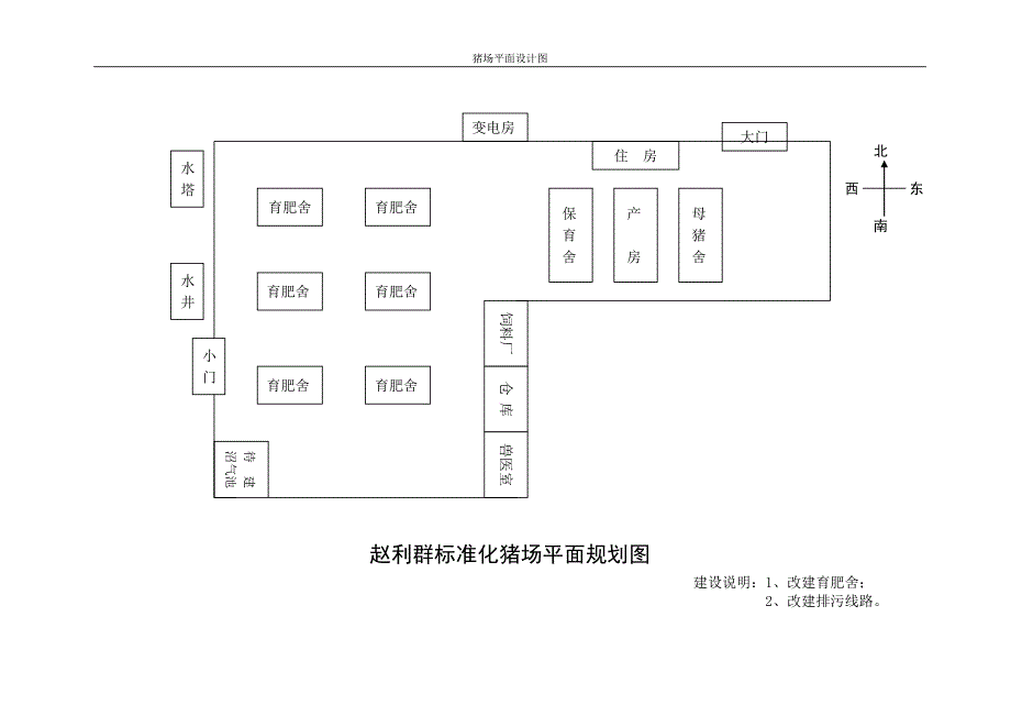 猪场平面设计图_第1页