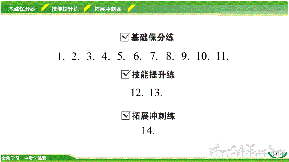 2020年浙江中考科学总复习ppt课件 ：高分作业-九上-第6课时-化学反应的类型_第2页