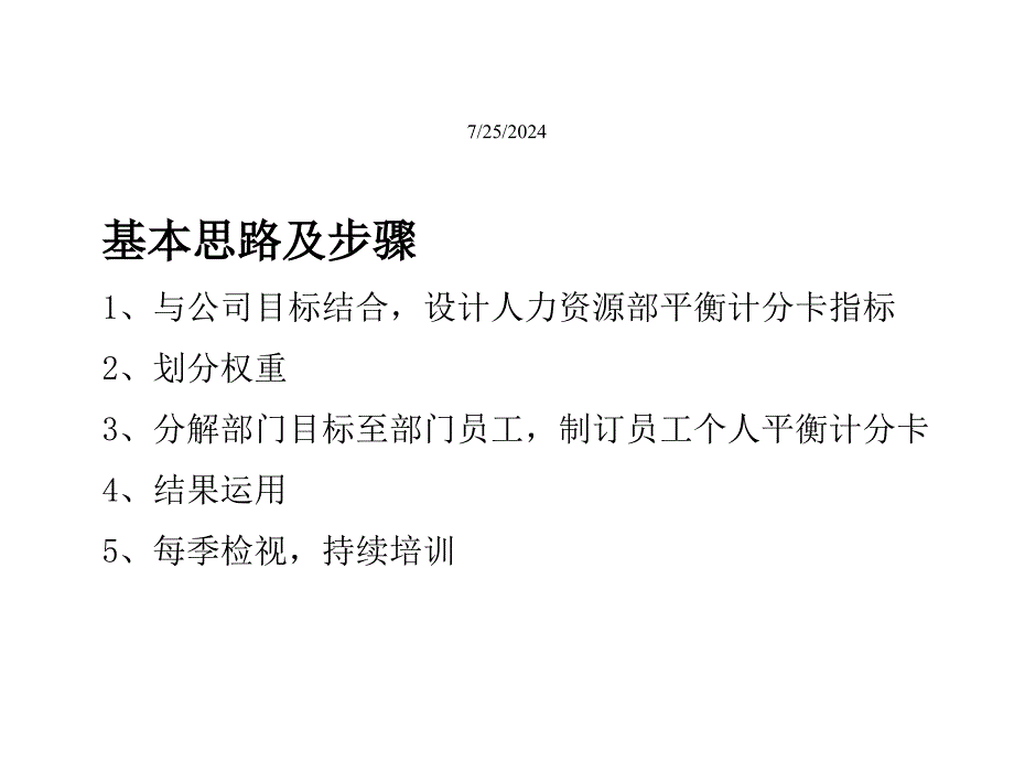 人力资源部平衡计分卡课件_第1页