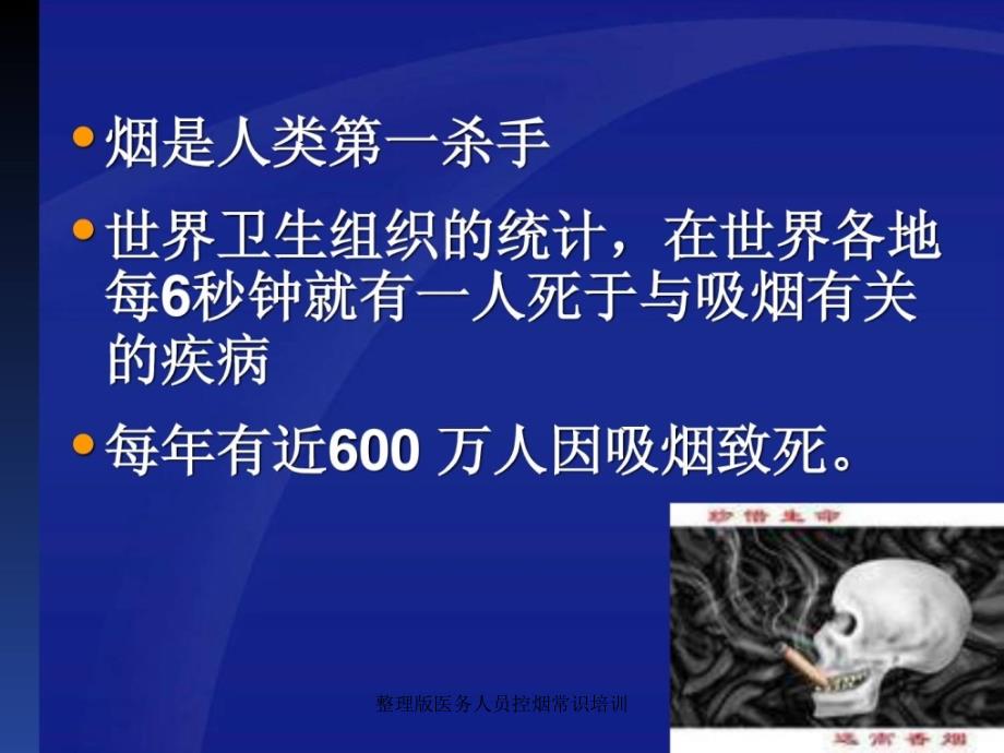 整理版医务人员控烟常识培训课件_第3页