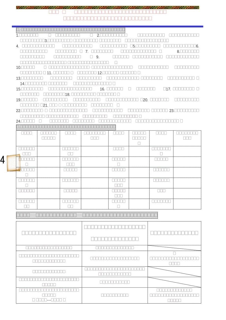 五年级下学期藏语下册复习提纲_第5页