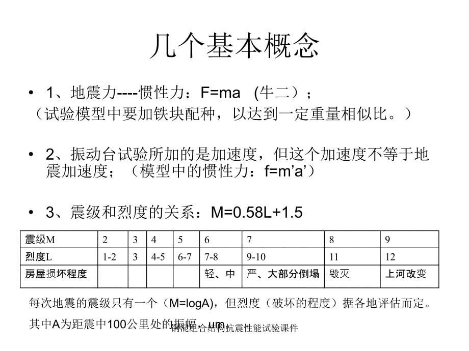 钢混组合结构抗震性能试验课件_第5页