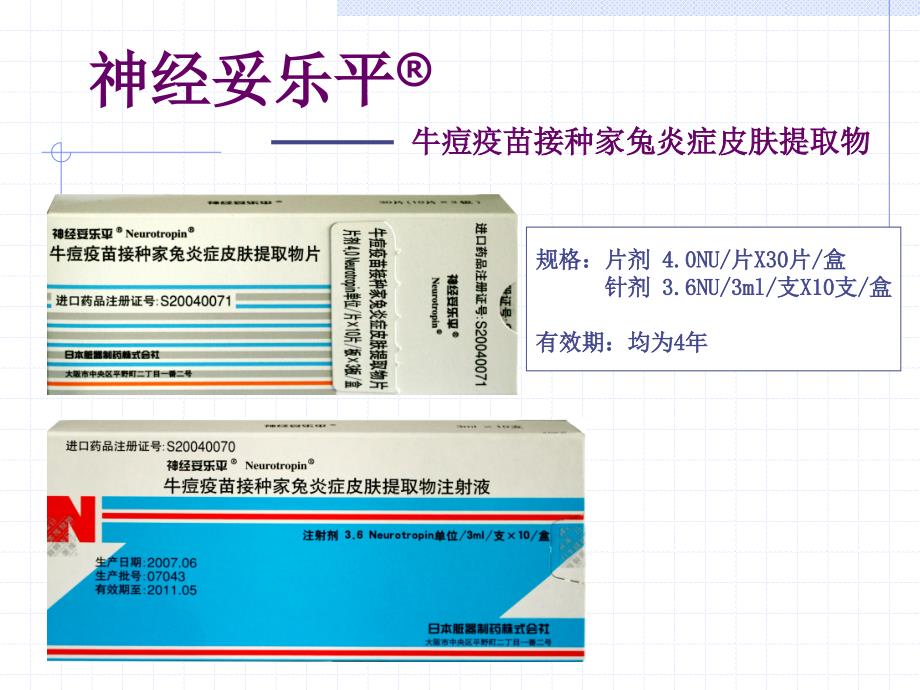 神经妥乐平在皮肤科电子教案_第2页