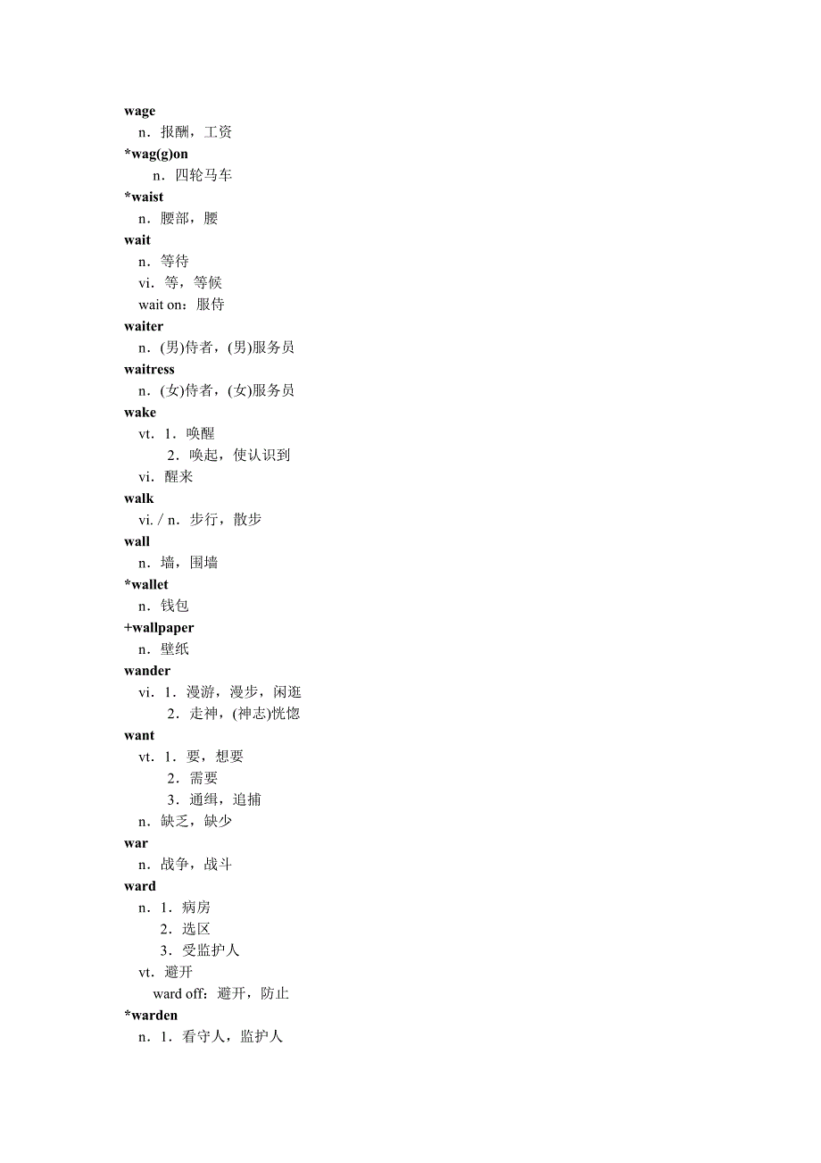 W2014职称英语词典_第1页