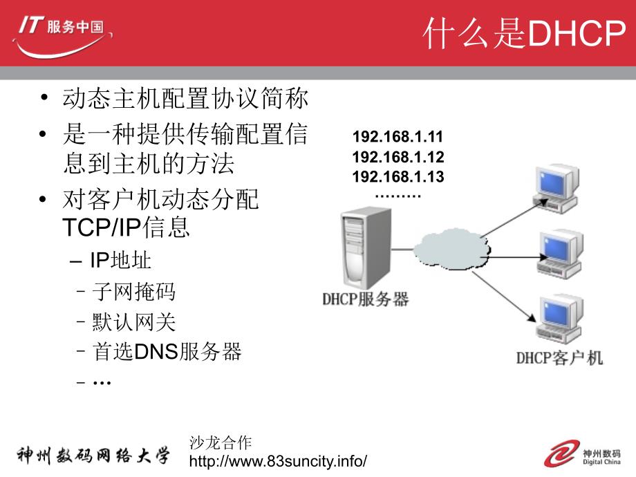 神州数码DHCP的配置与分析.dhcp.ppt_第2页