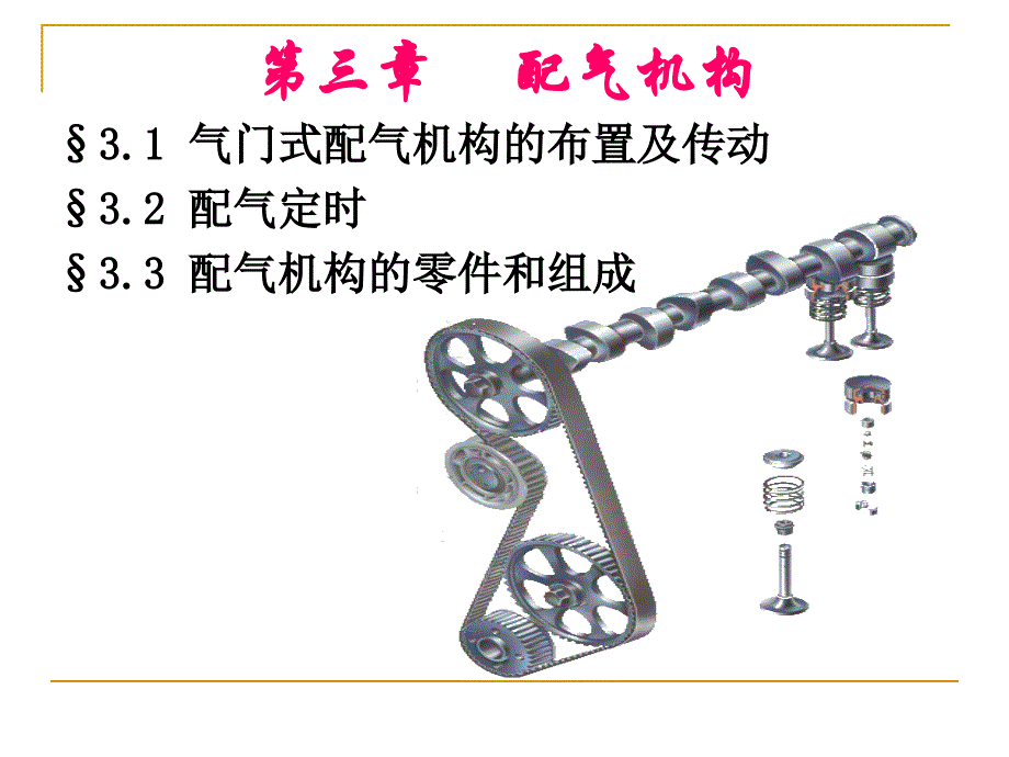 吉林大学汽车构造第3章配气机构讲义_第1页