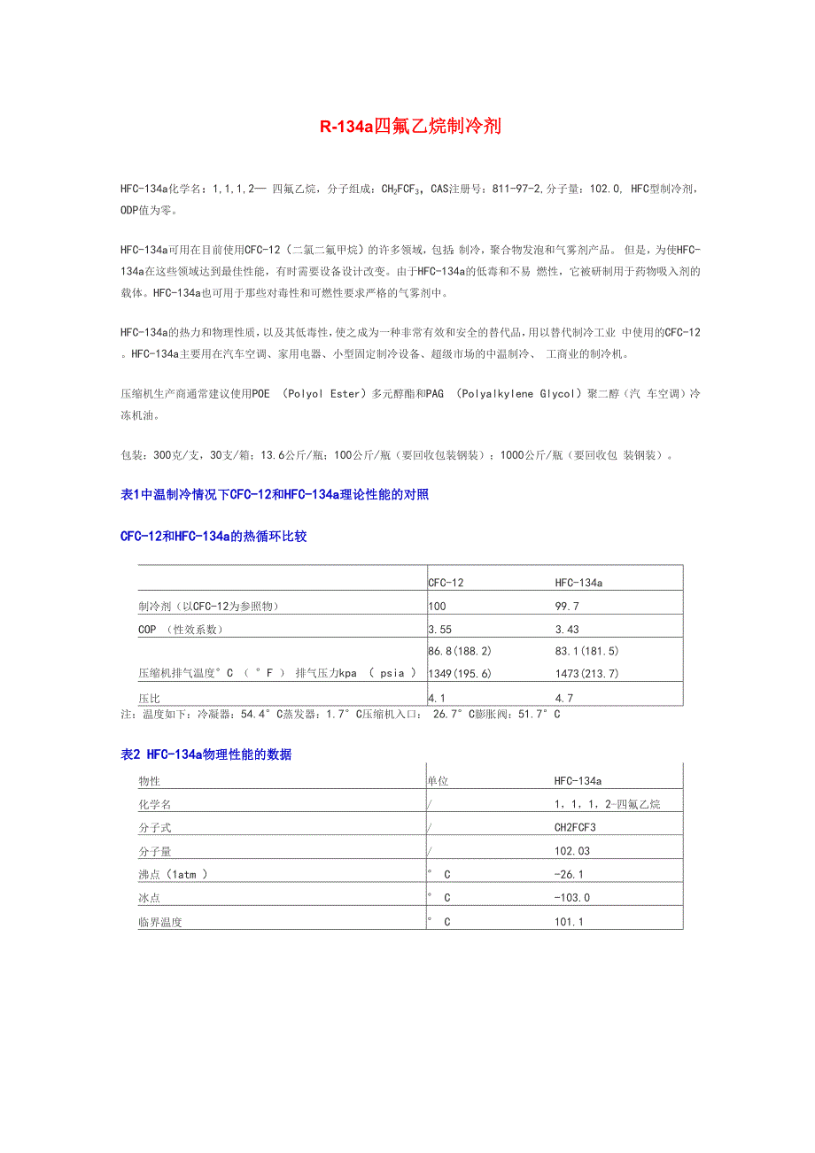 常见制冷剂的热力性质_第2页