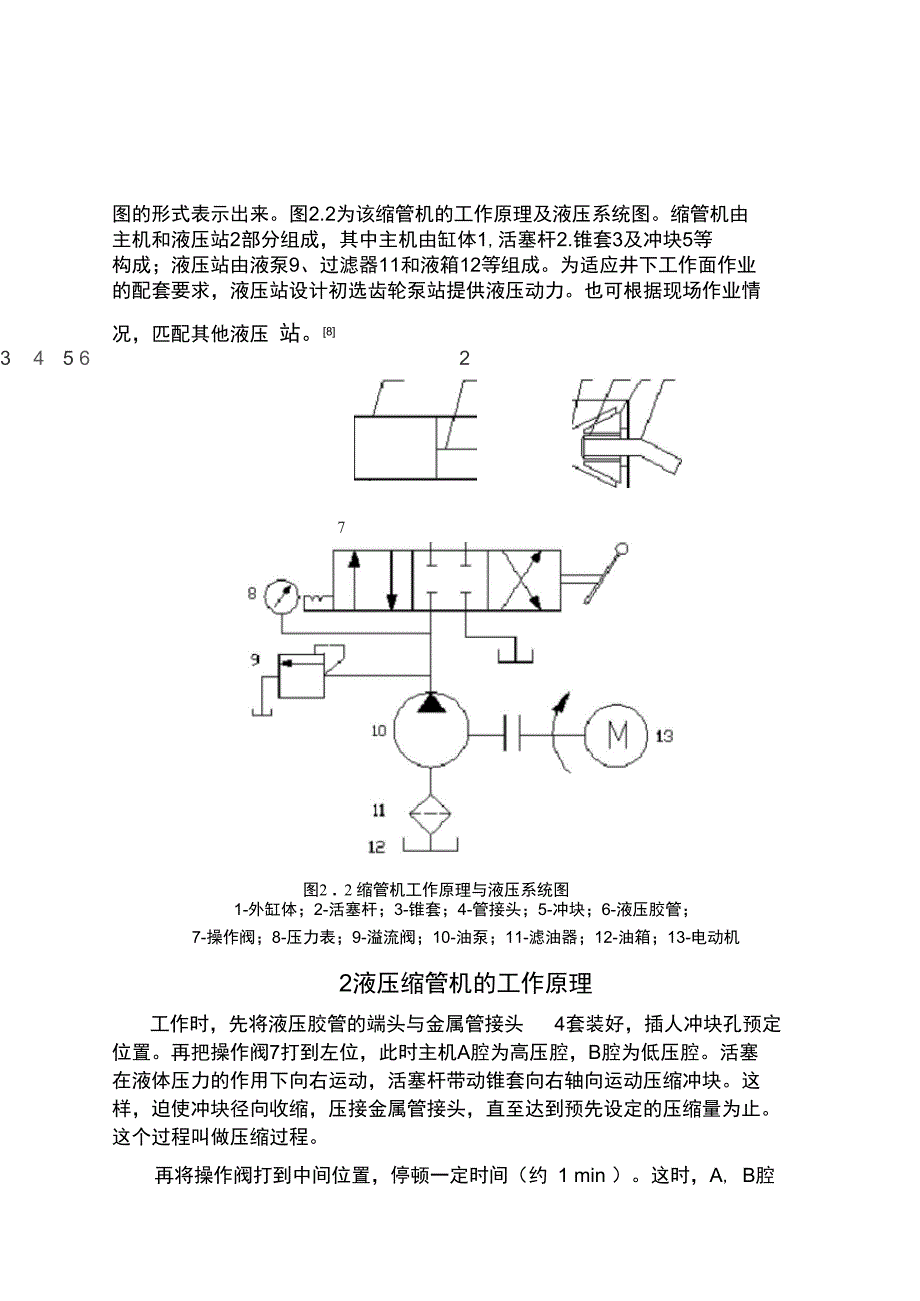 液压缩管机的结构和工作原理_第2页