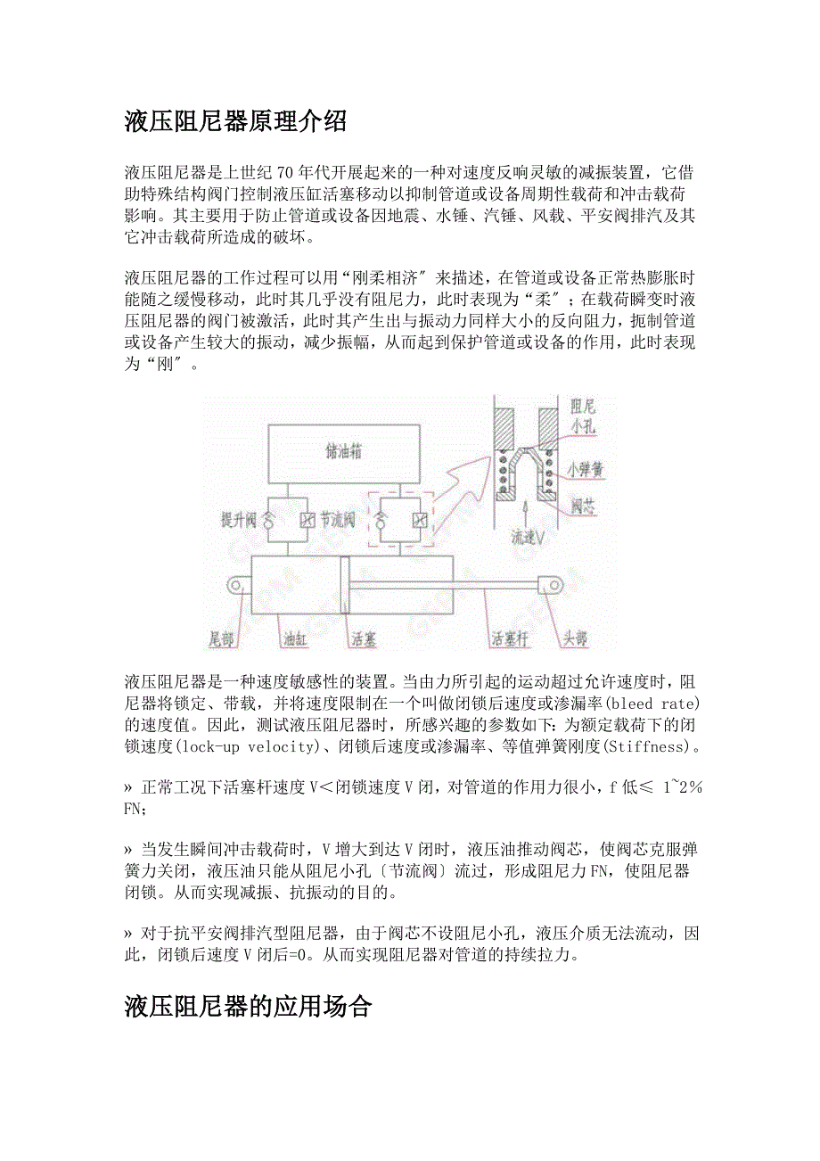 液压阻尼器工作原理_第1页