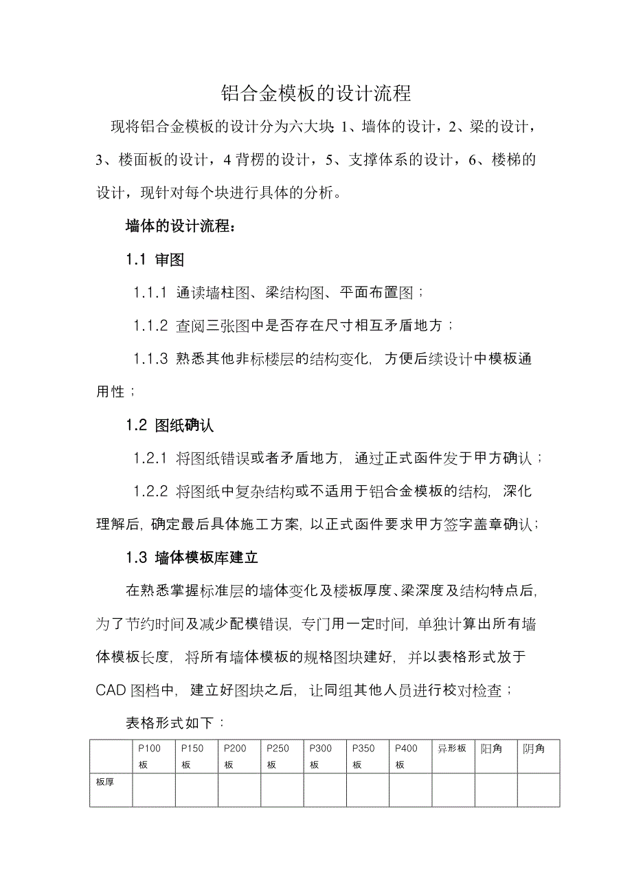 铝模配模设计步骤方案总流程.doc_第1页