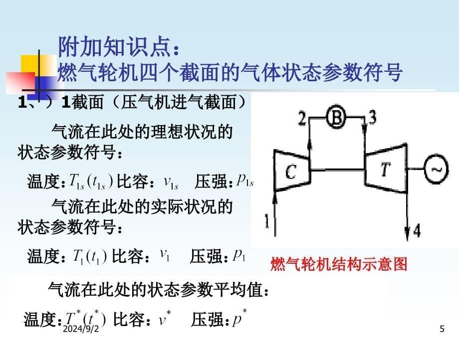 02第二章燃气轮机基本原理和计算_第5页