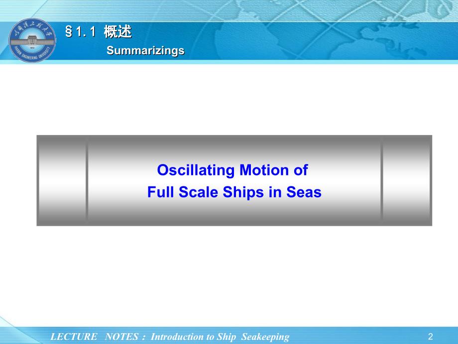船舶耐波性ch1绪论课件_第2页