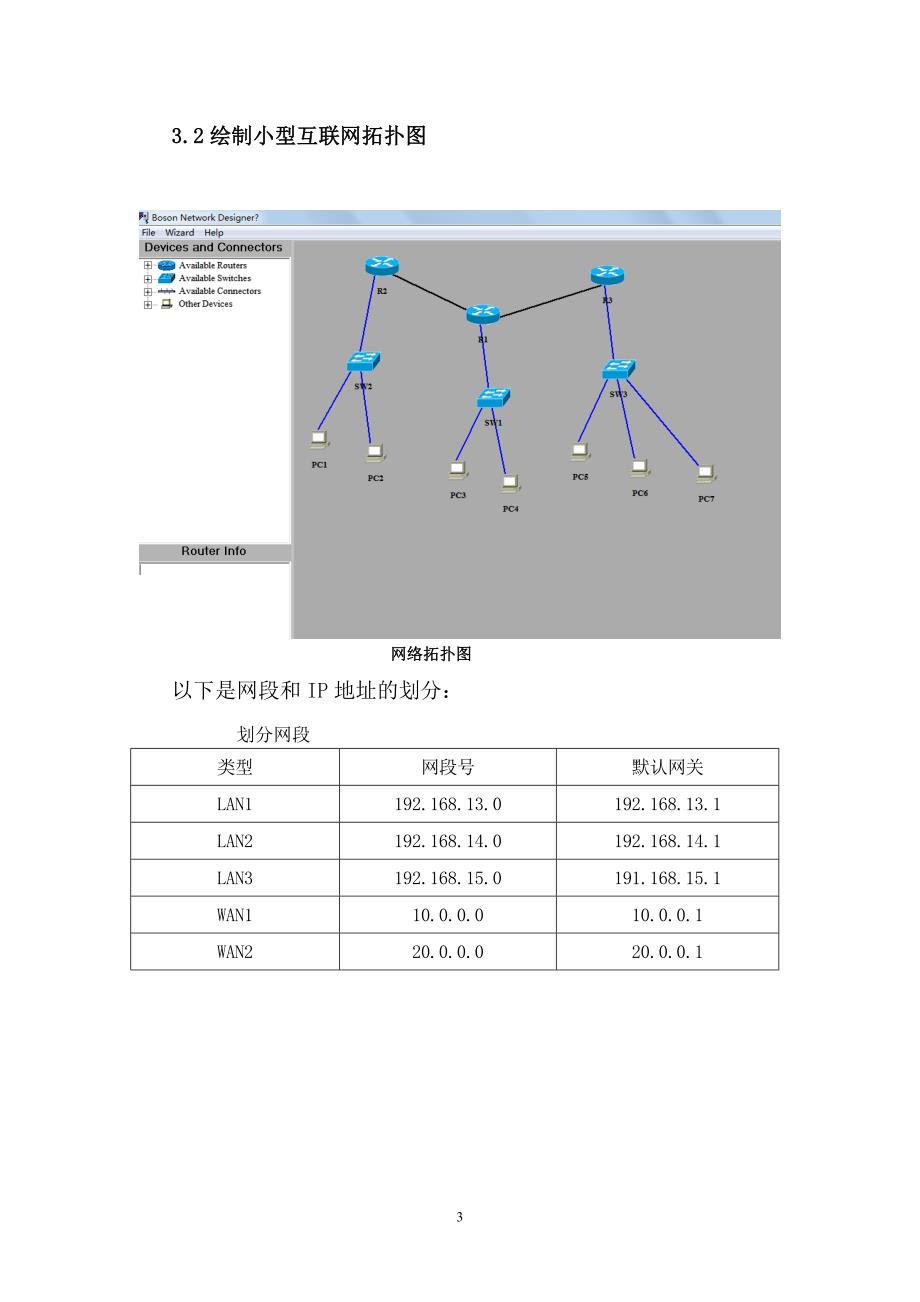 精品资料（2021-2022年收藏的）计算机网络课程设计小型银行互联网设计_第3页