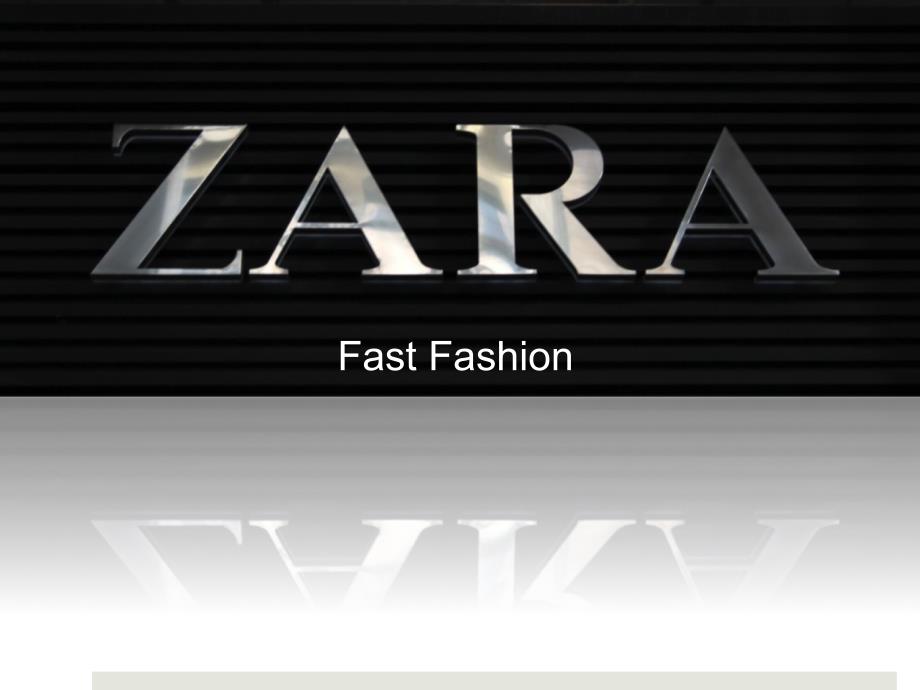 ZARA模式简介(英文版)_第1页
