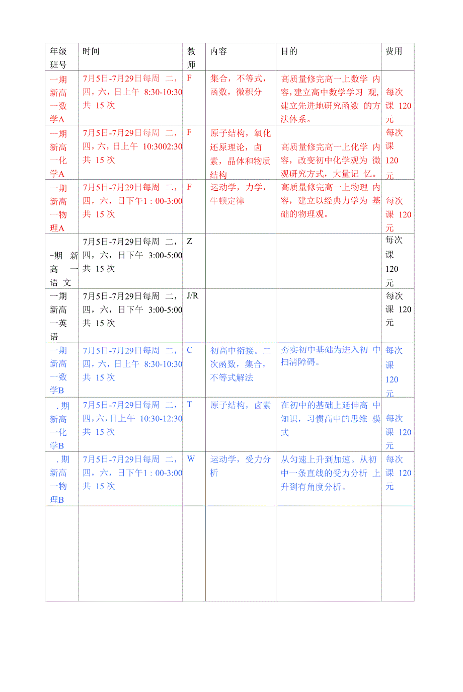 新高一暑期课程设置.docx_第2页