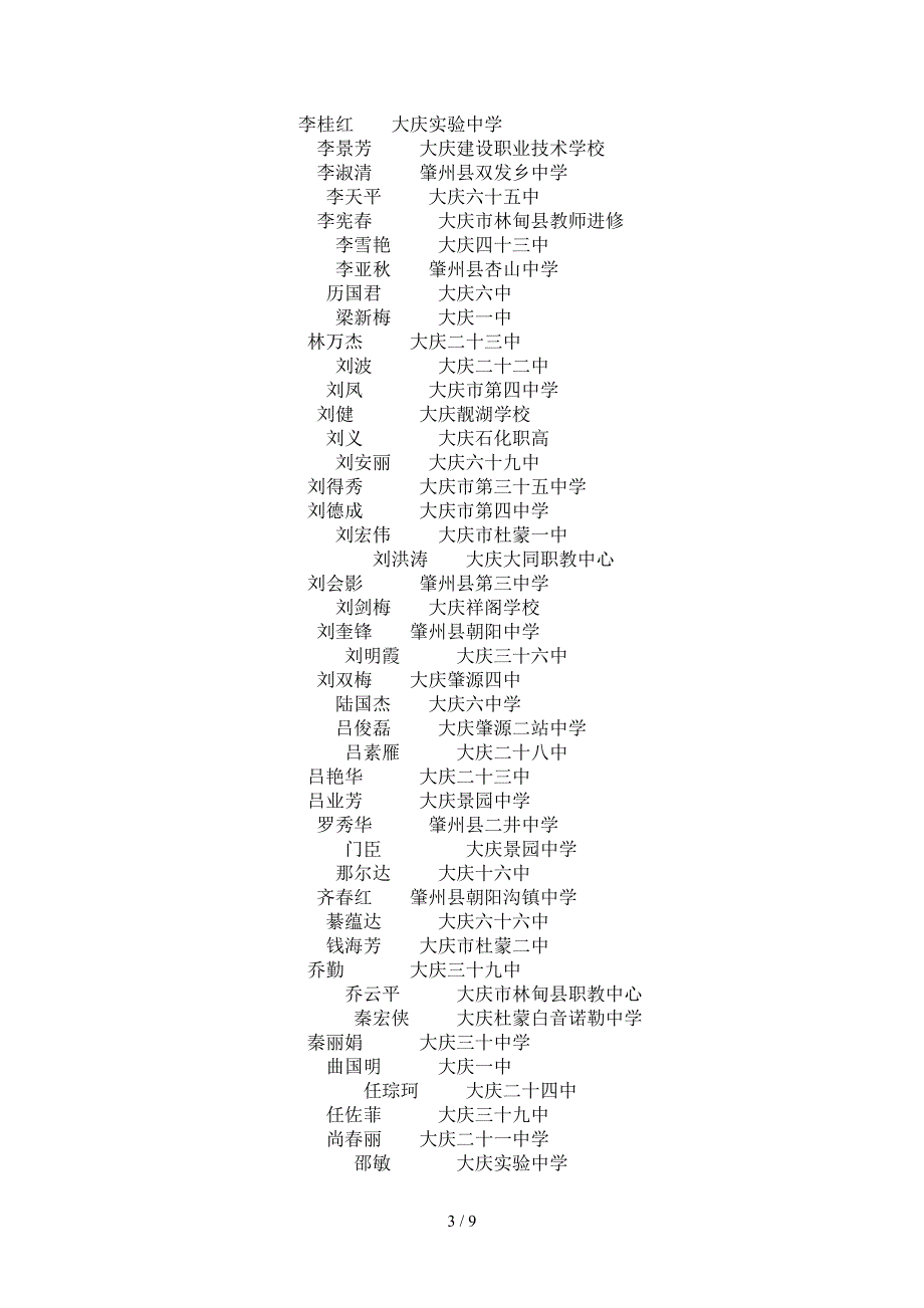 中学高级教师 269 人 2_第3页