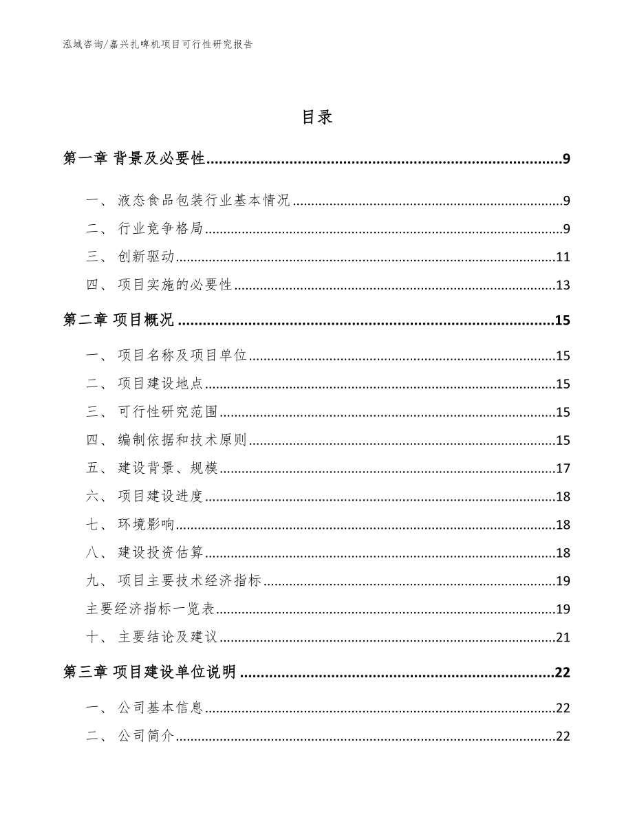 嘉兴扎啤机项目可行性研究报告【模板范本】_第3页