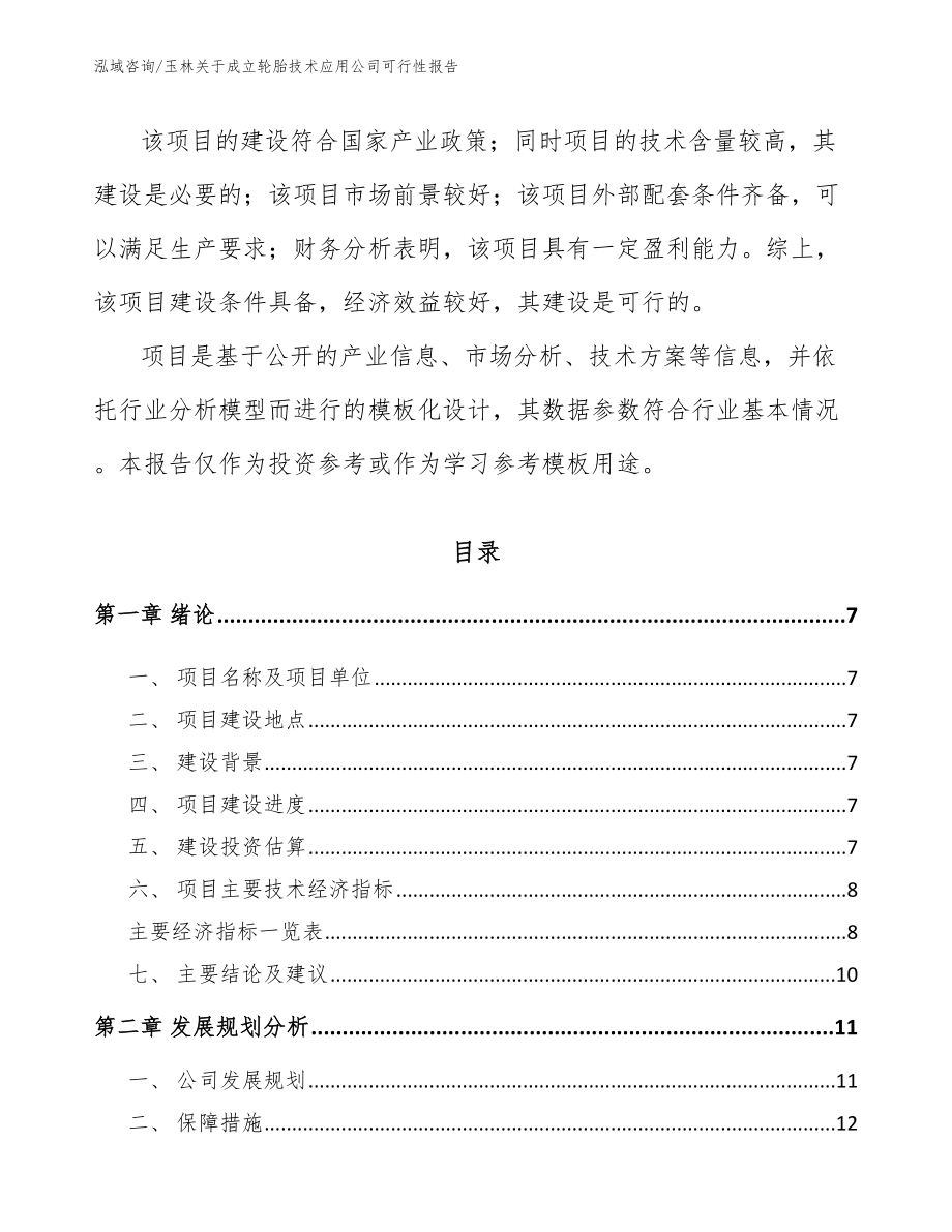 玉林关于成立轮胎技术应用公司可行性报告（范文）_第2页