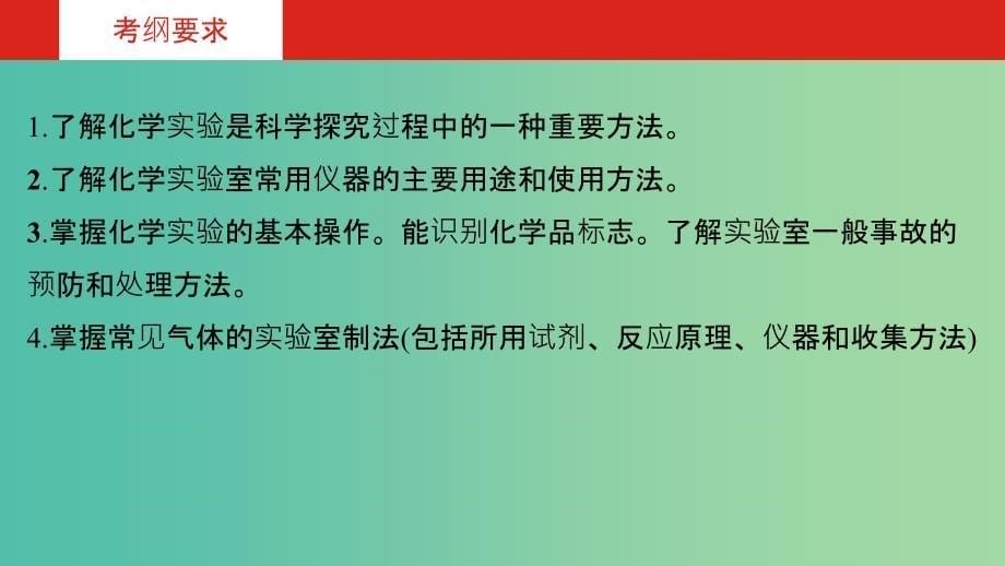 2019年高考化学总复习专题22化学实验基次件.ppt_第5页