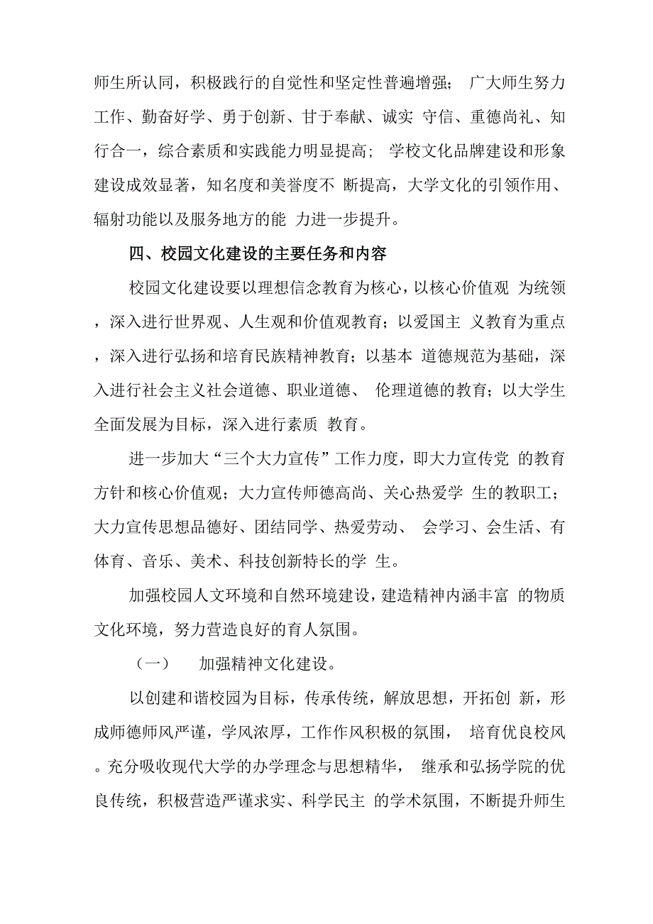 高校校园文化建设方案_第4页