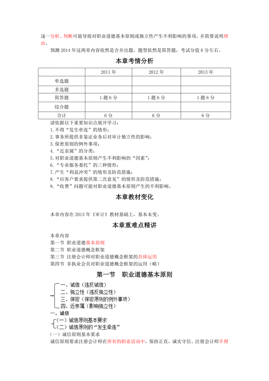 专题14职业道德基本原则和概念框架_第2页