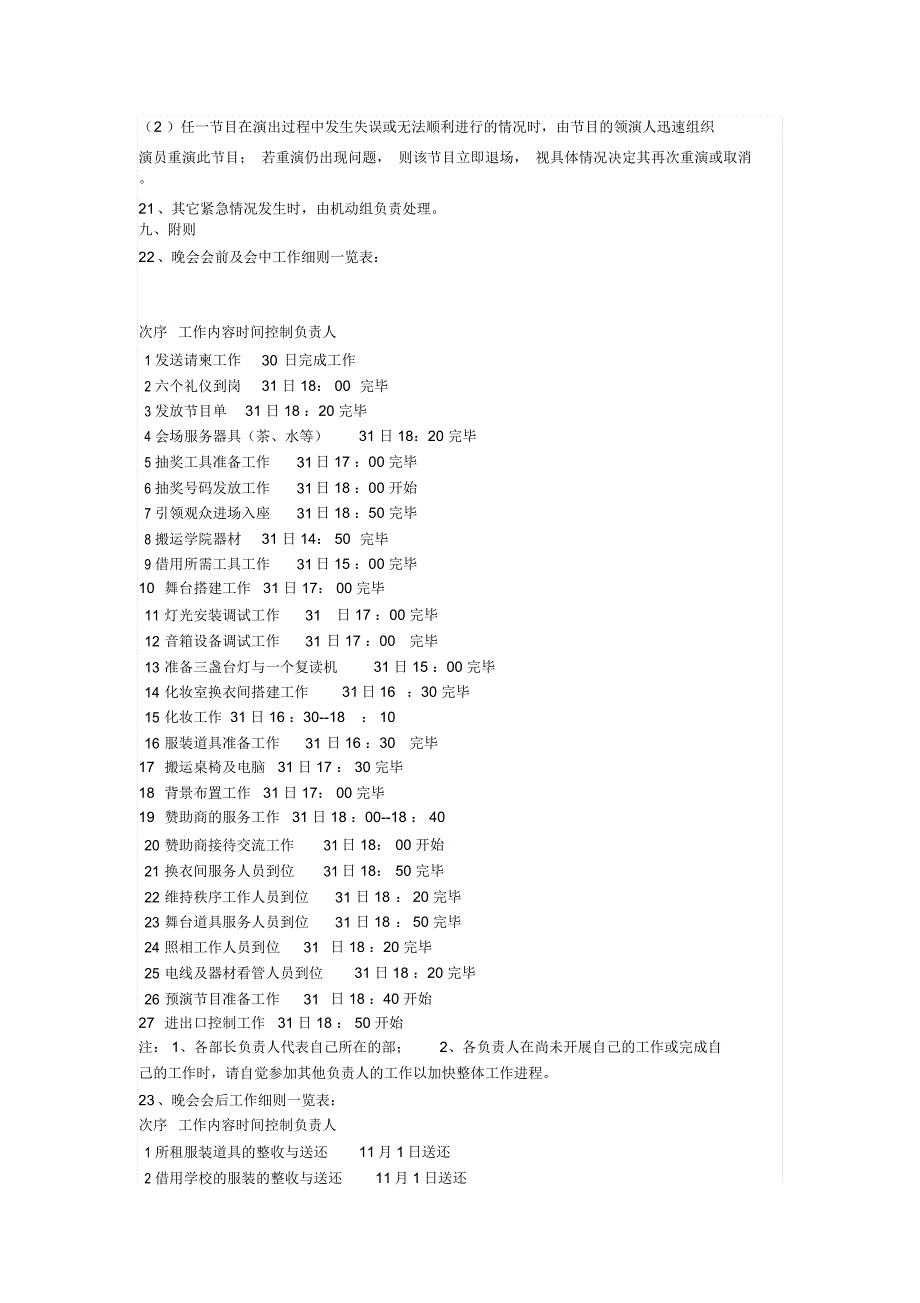 晚会策划书模板_第4页