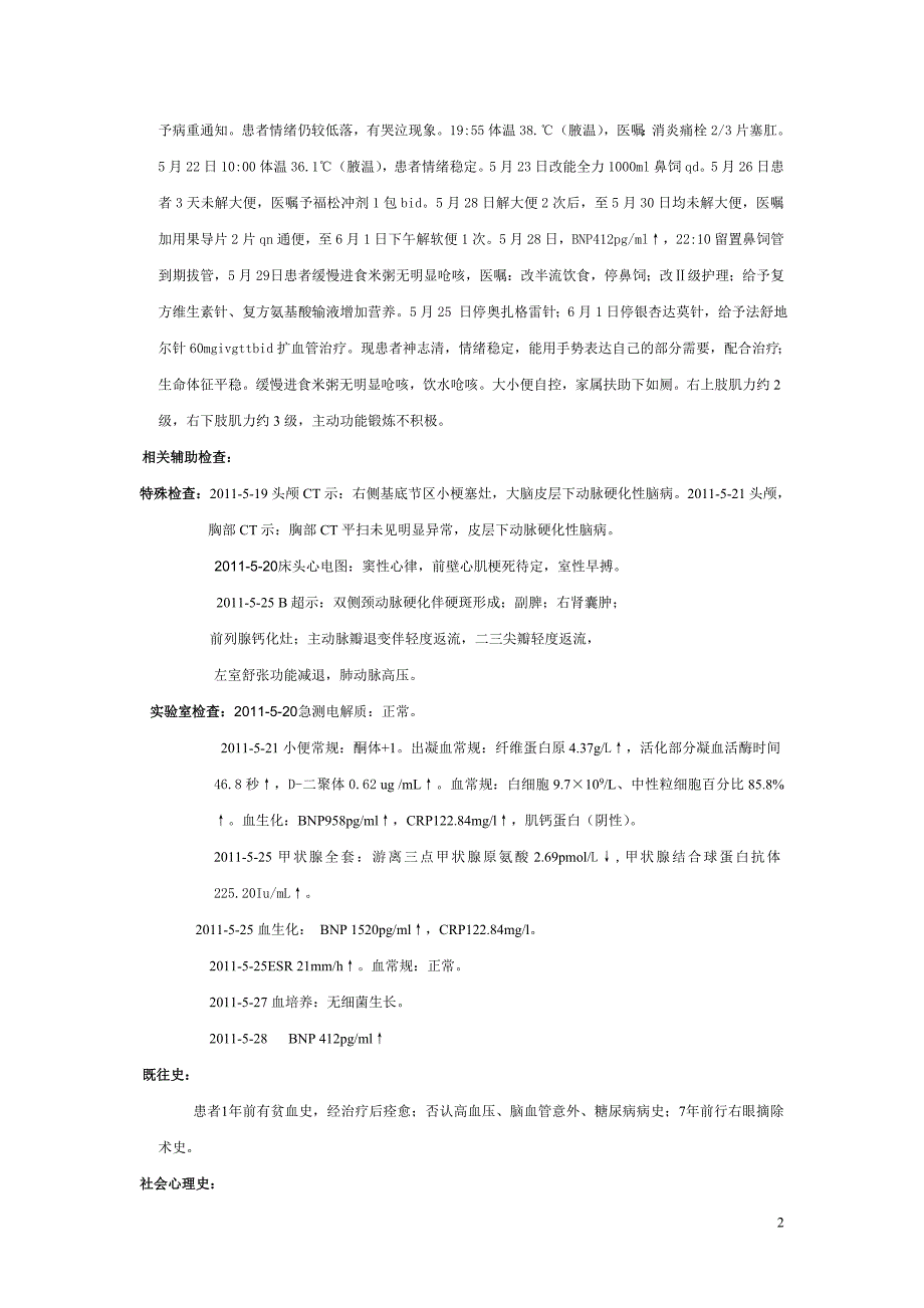 .2季度内科2护理疾病查房2_第2页