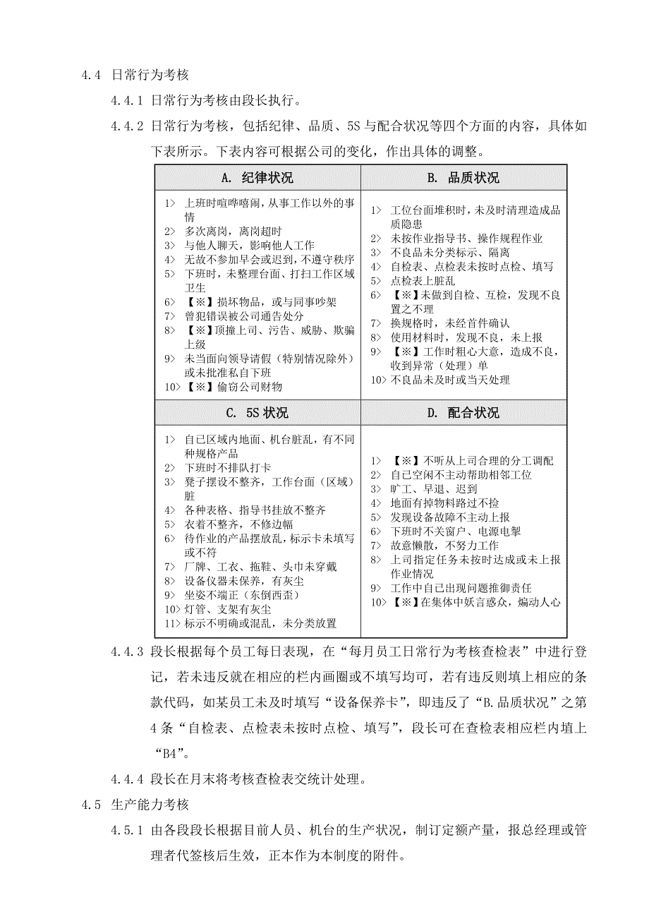 生产车间员工考核制度.doc_第3页