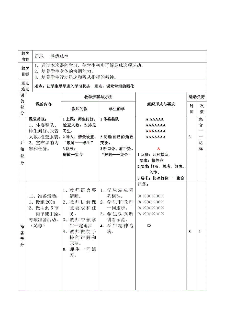 小学足球教案集_第1页