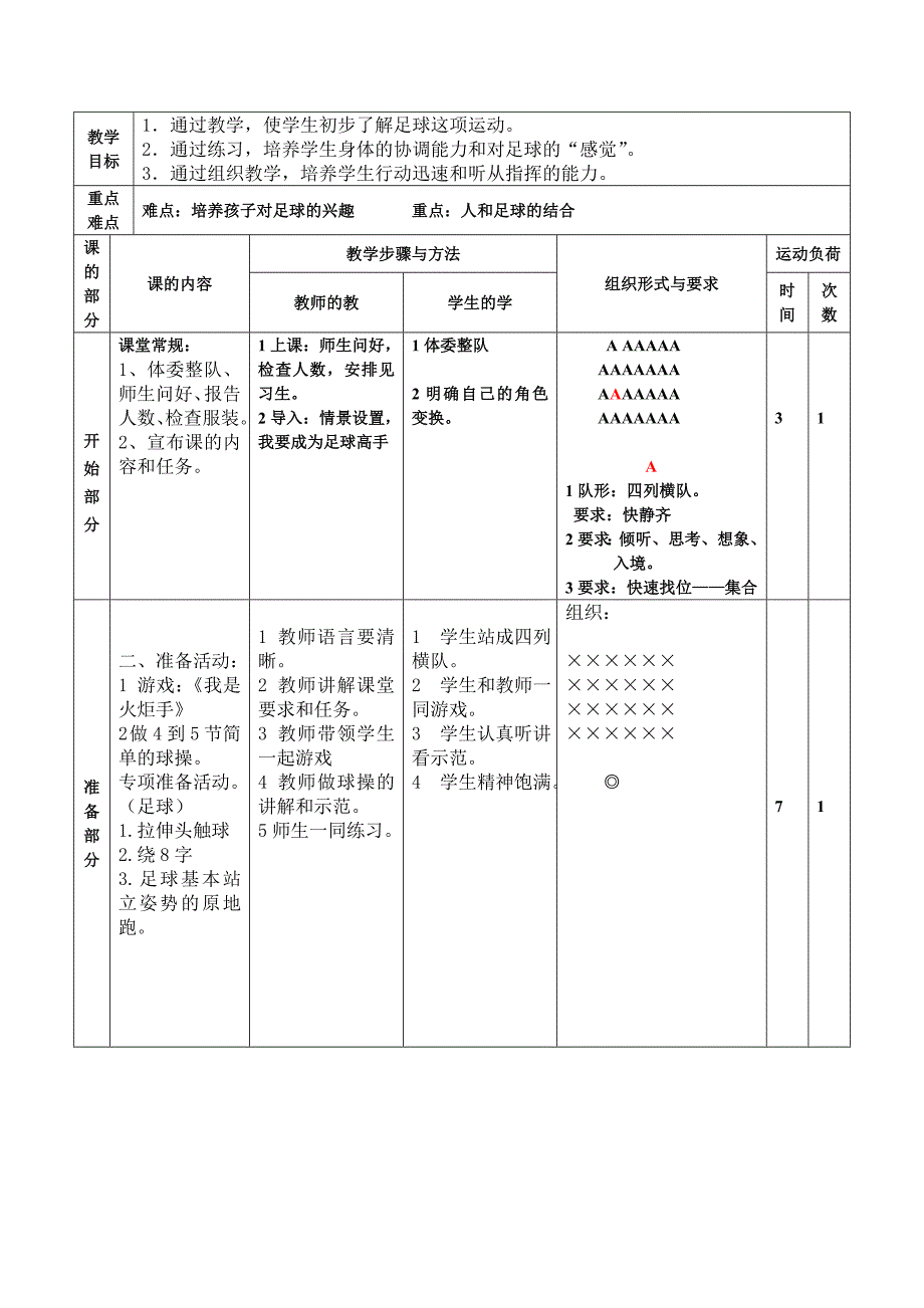 小学足球教案集_第3页