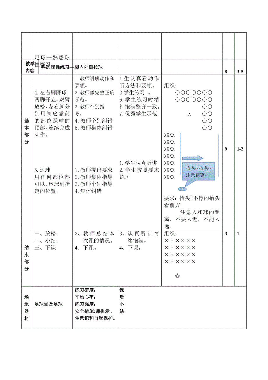 小学足球教案集_第4页