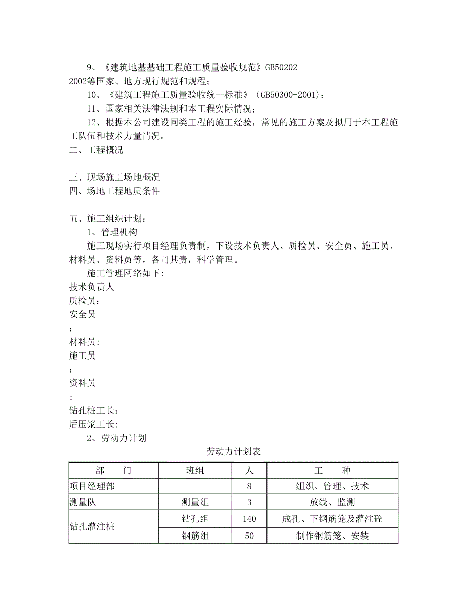 【建筑施工方案】桩基钻孔灌注桩施工方案(DOC 19页)_第2页