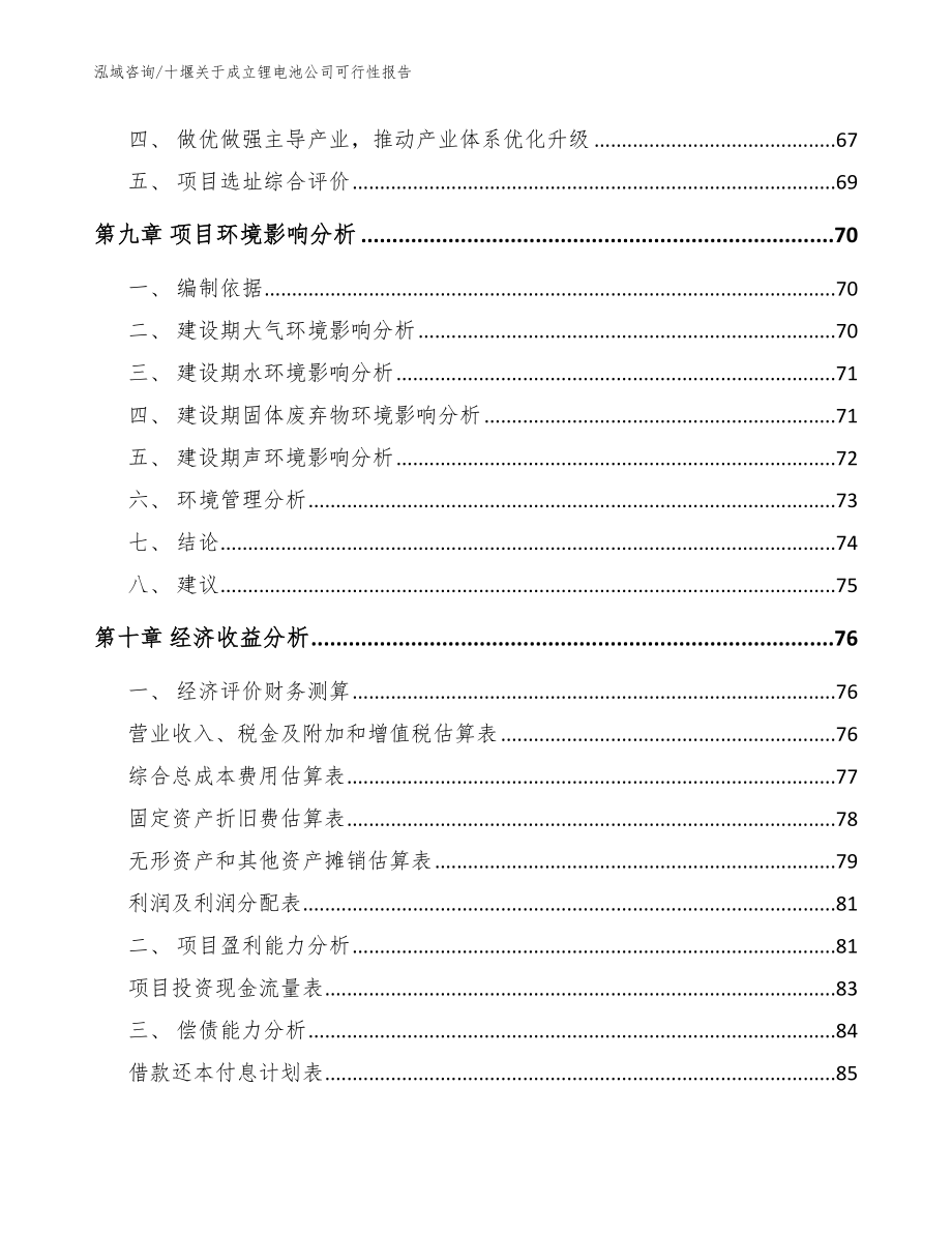 十堰关于成立锂电池公司可行性报告（参考范文）_第4页