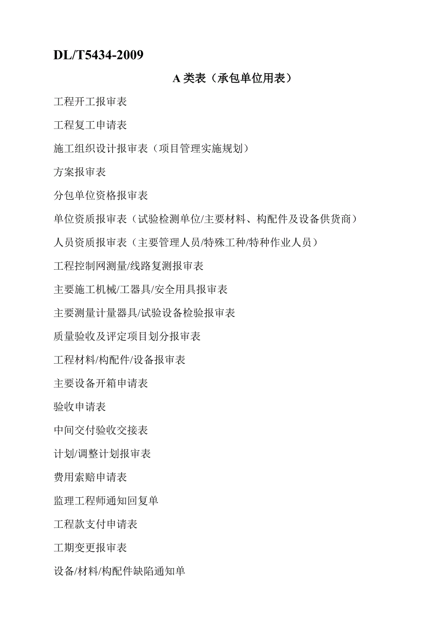 9版电力建设工程监理基本表式_第1页