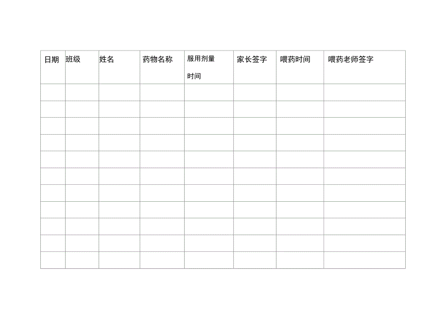 晨午检及全日健康观察记录表_第2页