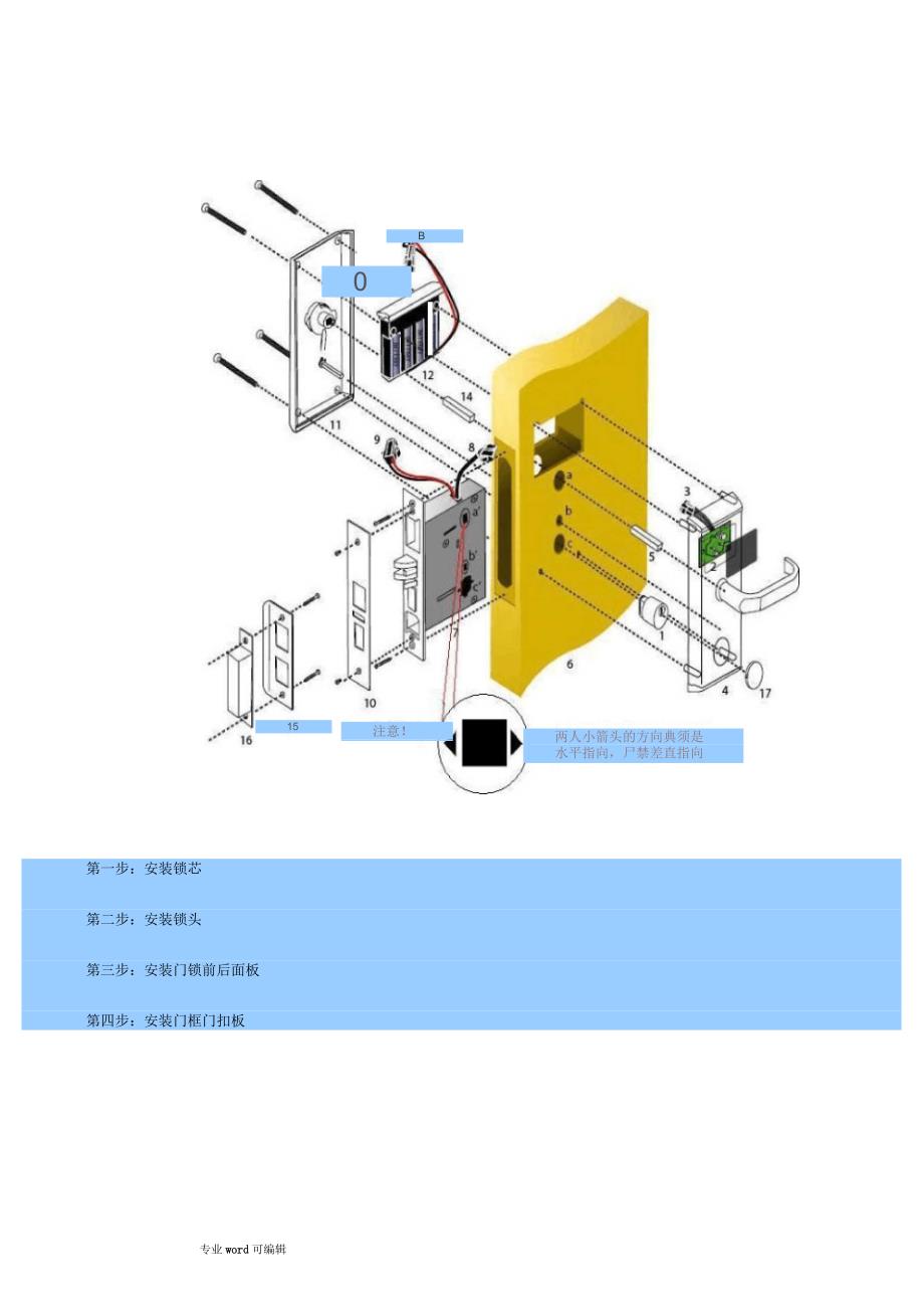 门锁安装注意事项与安装方法_第3页