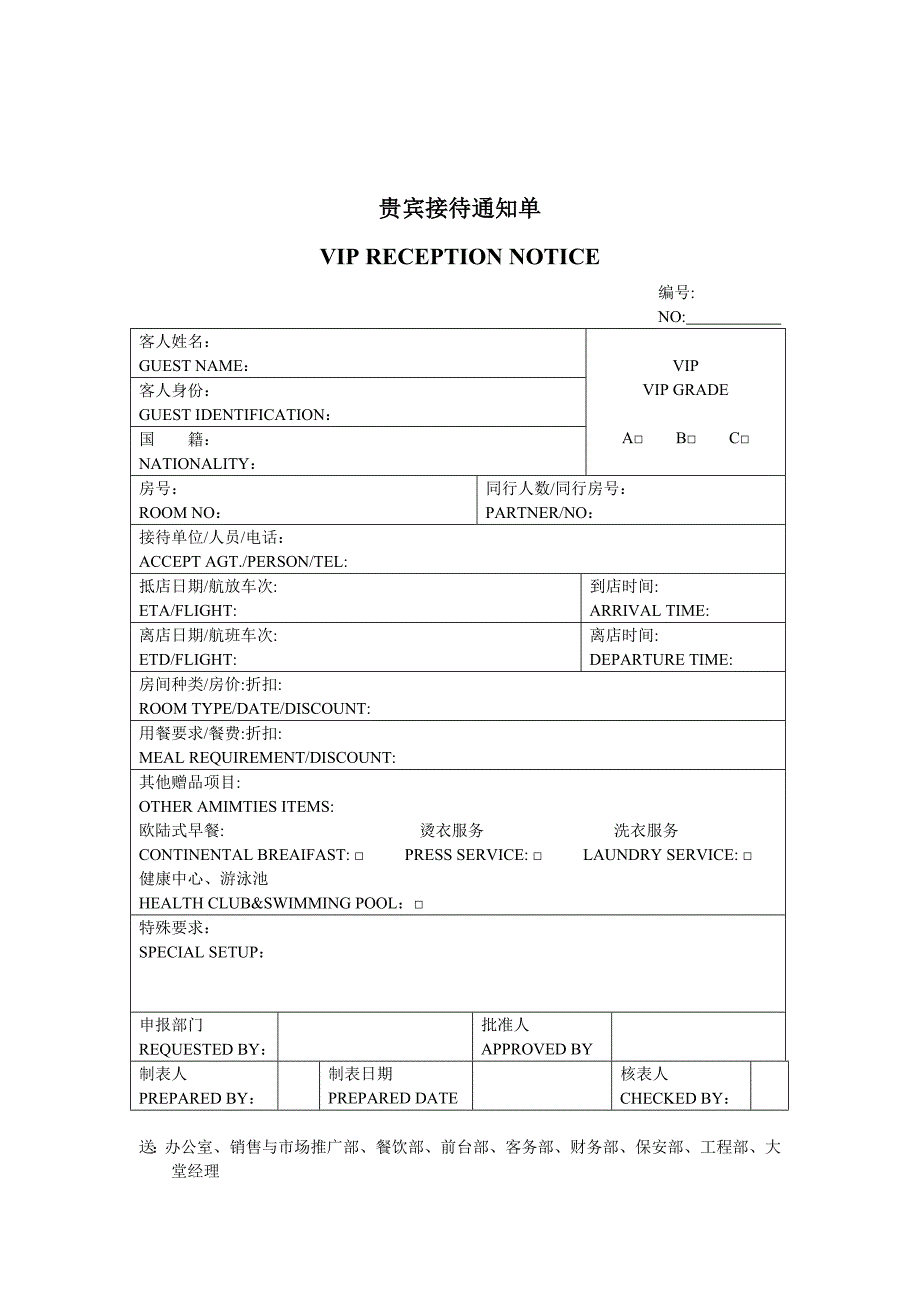 五星级酒店贵宾接待规格及程序.doc_第4页