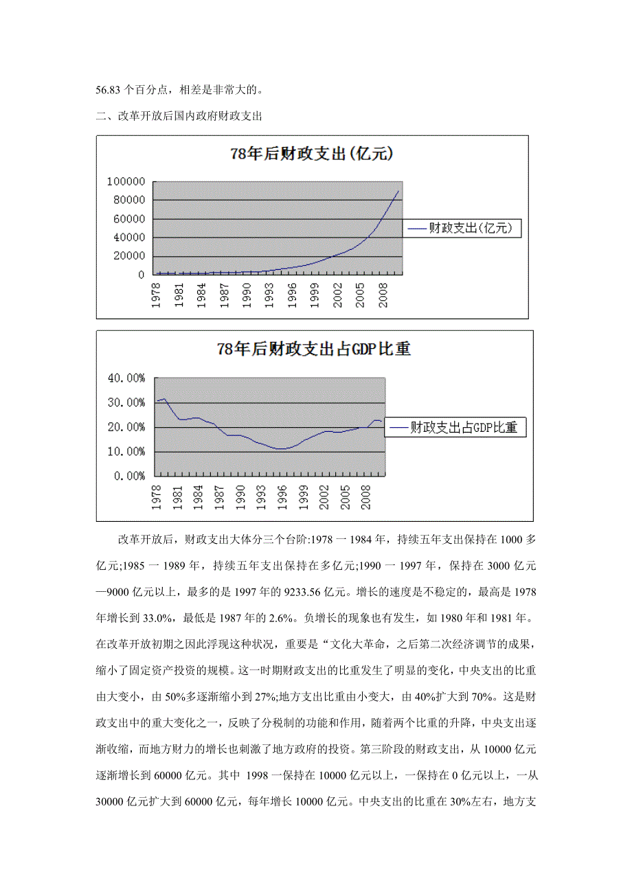 我国财政支出的演变分析报告_第3页