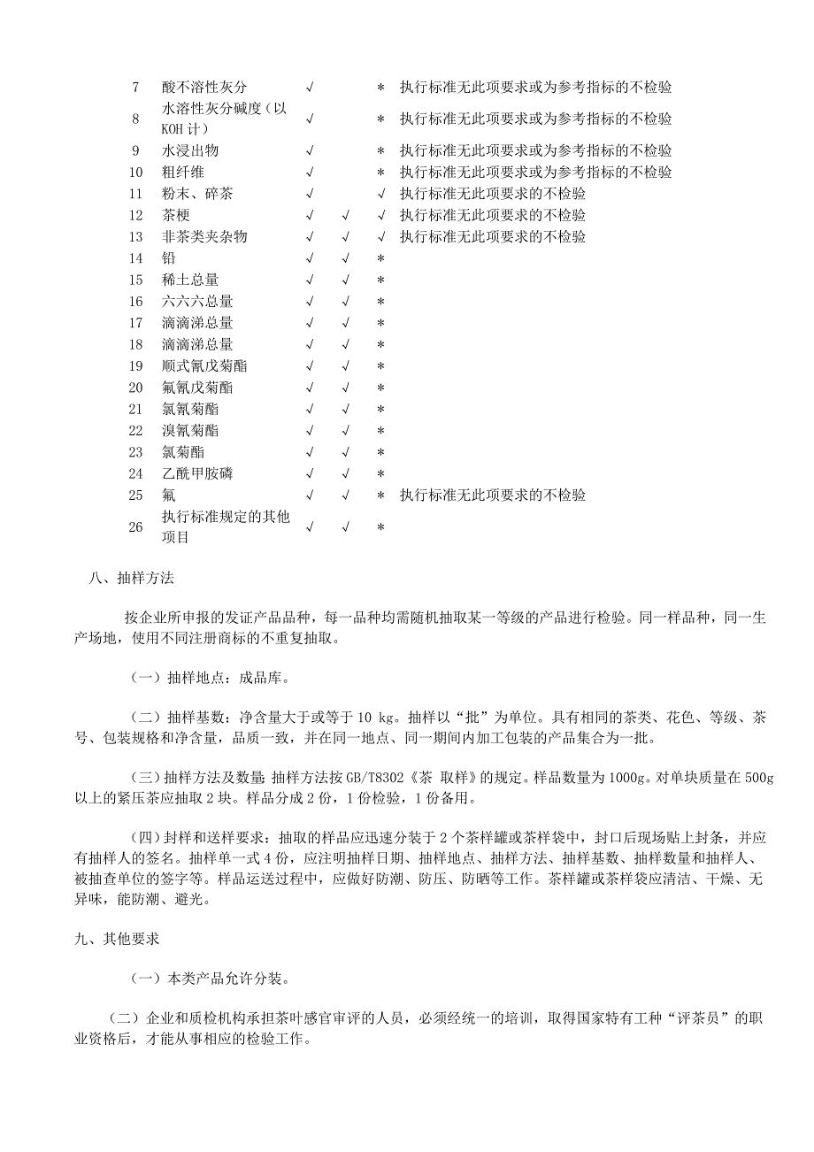 茶叶生产许可证审查细则_第4页