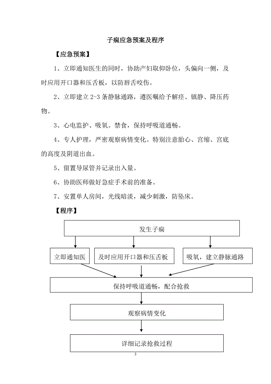 妇产科应急预案_第3页